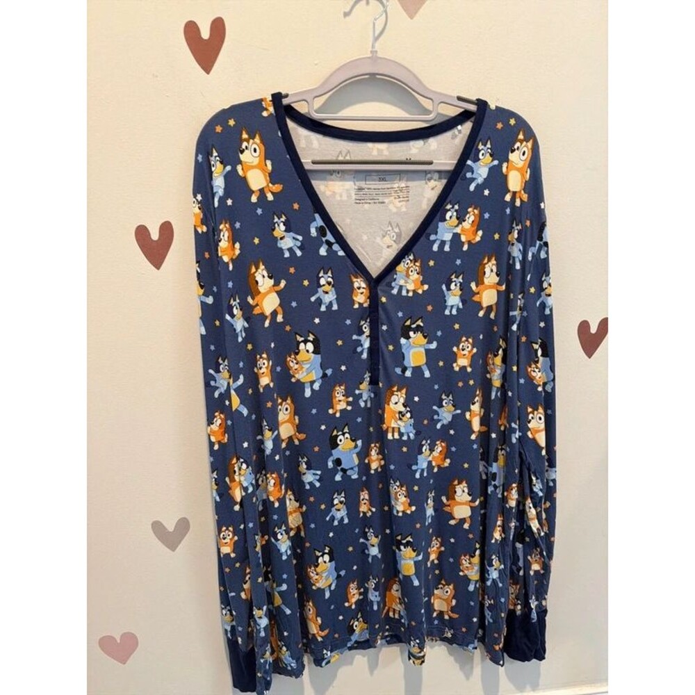 Little Sleepies Bluey Women’s Shirt 3X